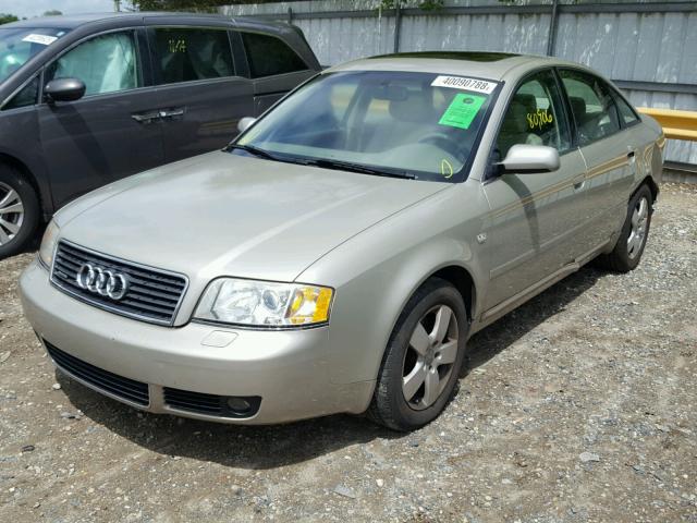 WAULT64B73N009527 - 2003 AUDI A6 3.0 QUA BEIGE photo 2