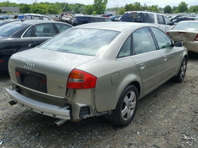 WAULT64B73N009527 - 2003 AUDI A6 3.0 QUA BEIGE photo 4