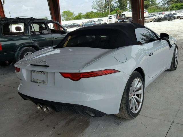 SAJWA6ET2G8K30584 - 2016 JAGUAR F-TYPE WHITE photo 4