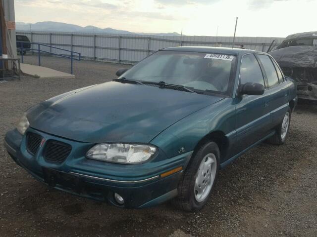 1G2NE52M5WM519202 - 1998 PONTIAC GRAND AM S GREEN photo 2