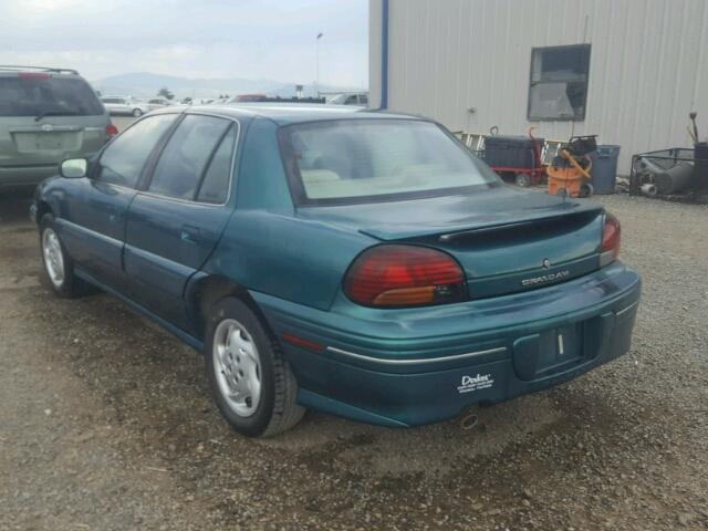 1G2NE52M5WM519202 - 1998 PONTIAC GRAND AM S GREEN photo 3