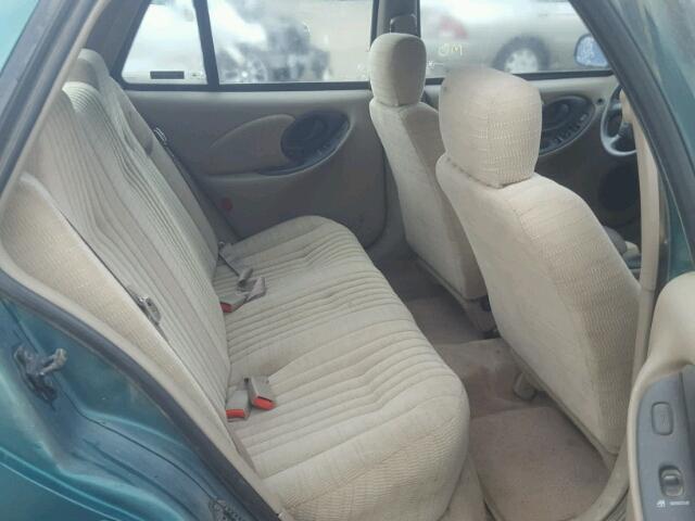 1G2NE52M5WM519202 - 1998 PONTIAC GRAND AM S GREEN photo 6