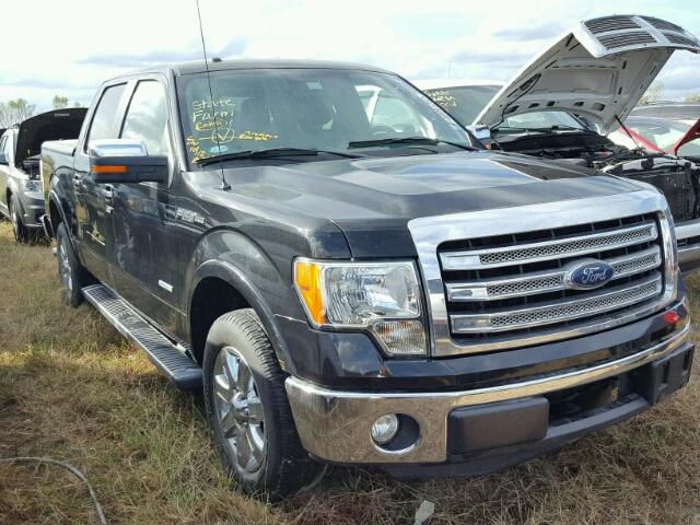 1FTFW1CT7DKD36050 - 2013 FORD F150 SUPER BLACK photo 1