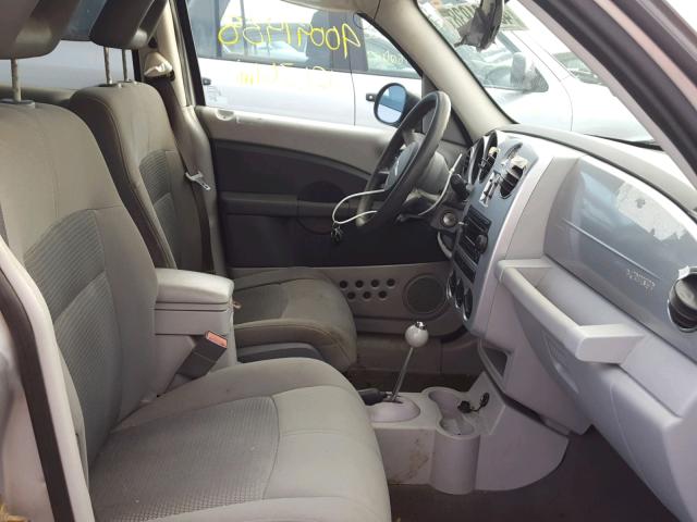 3A4FY58B07T611109 - 2007 CHRYSLER PT CRUISER SILVER photo 5