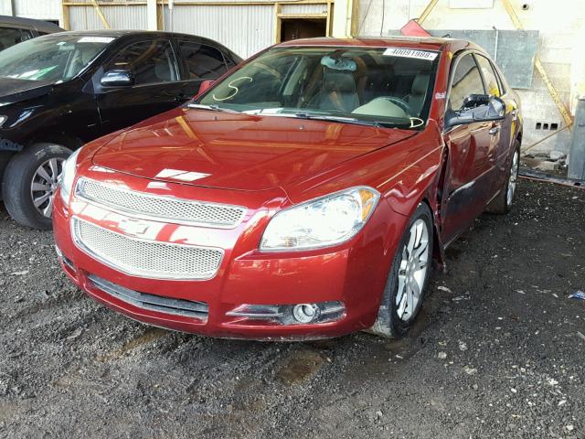 1G1ZK57779F104232 - 2009 CHEVROLET MALIBU LTZ 栗色 照片 2
