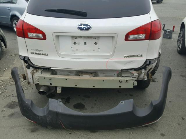 4S4WX97D894400084 - 2009 SUBARU TRIBECA LI WHITE photo 9