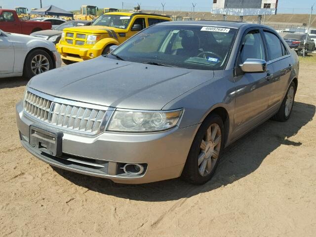 3LNHM26T08R645212 - 2008 LINCOLN MKZ GRAY photo 2