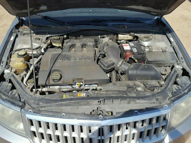 3LNHM26T08R645212 - 2008 LINCOLN MKZ GRAY photo 7