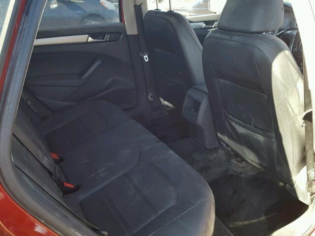 1VWAT7A37FC093519 - 2015 VOLKSWAGEN PASSAT S Կարմիր լուսանկար 6