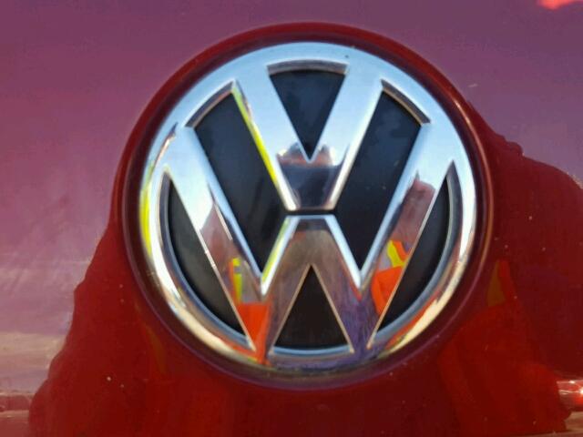 1VWAT7A37FC093519 - 2015 VOLKSWAGEN PASSAT S Կարմիր լուսանկար 9