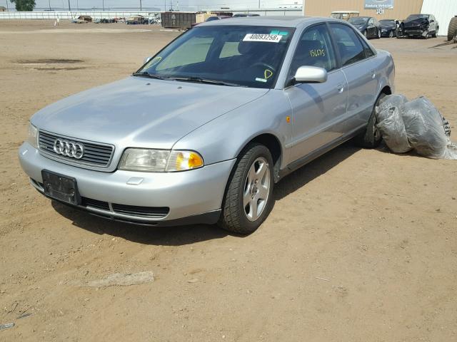 WAUED28D6WA183837 - 1998 AUDI A4 2.8 QUA SILVER photo 2