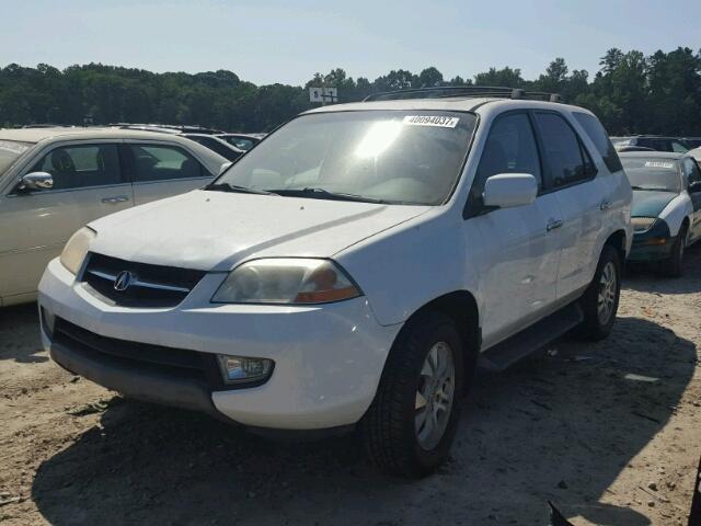 2HNYD18683H546318 - 2003 ACURA MDX TOURIN WHITE photo 2