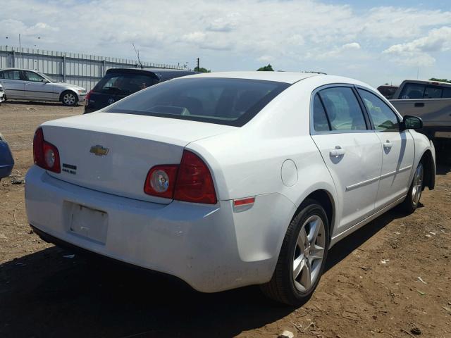 1G1ZA5EU7CF391154 - 2012 CHEVROLET MALIBU LS თეთრი ფოტო 4