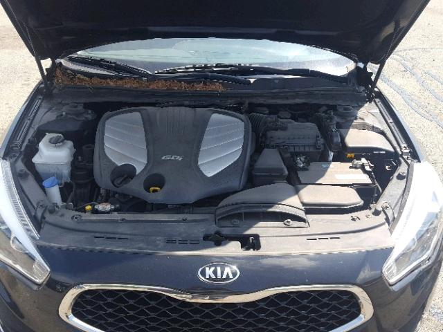 KNALN4D72F5180958 - 2015 KIA CADENZA PR BLACK photo 7