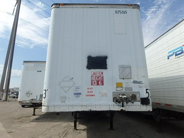 1S12E9534XE439307 - 1999 STRICK 28X102 TRAILER WHITE photo 2