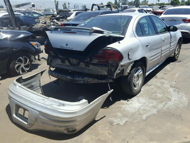 1G2NF52F42C217303 - 2002 PONTIAC GRAND AM S Gümüş foto 4
