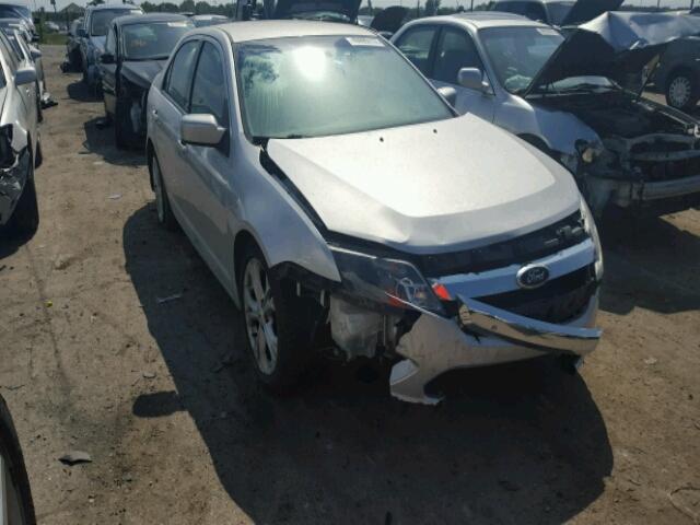 3FAHP0HA4CR291091 - 2012 FORD FUSION SILVER photo 1