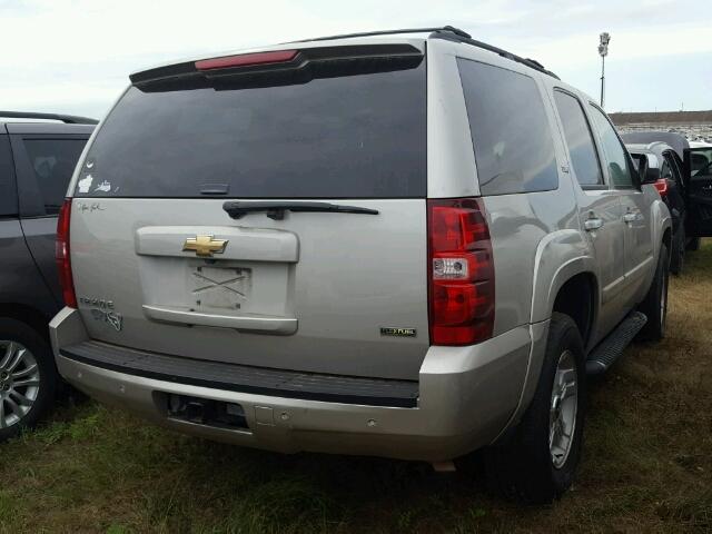 1GNFK13007R390312 - 2007 CHEVROLET TAHOE K150 TAN photo 4