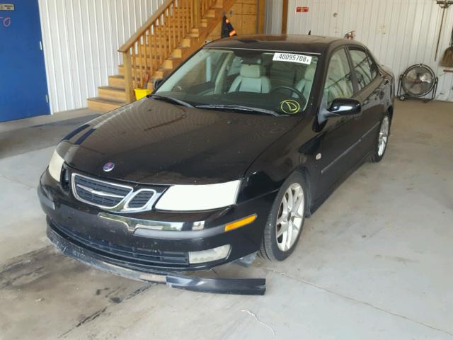 YS3FH49Y041025394 - 2004 SAAB 9-3 AERO BLACK photo 2