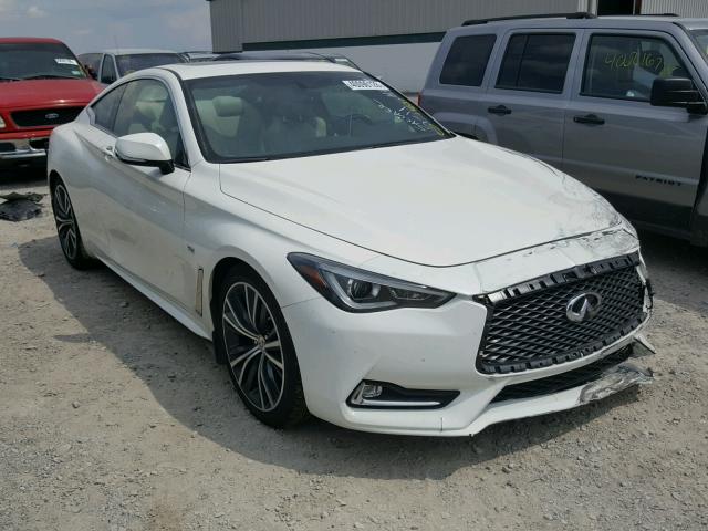 JN1EV7EK0JM340501 - 2018 INFINITI Q60 PREMIU WHITE photo 1