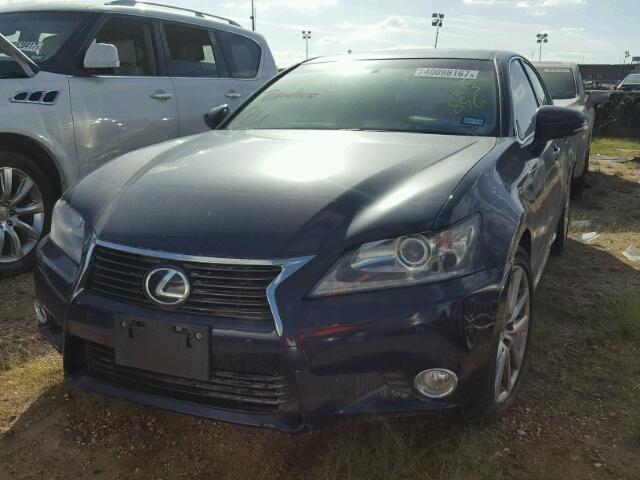 JTHBE1BLXD5023896 - 2013 LEXUS GS BLUE photo 2