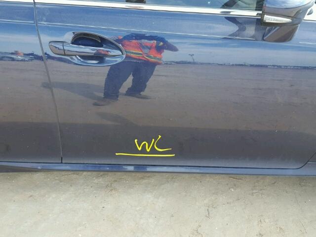 JTHBE1BLXD5023896 - 2013 LEXUS GS 蓝色 照片 9