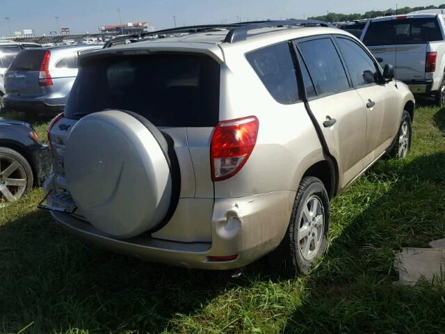 JTMZD33V865022845 - 2006 TOYOTA RAV4 金色 照片 4