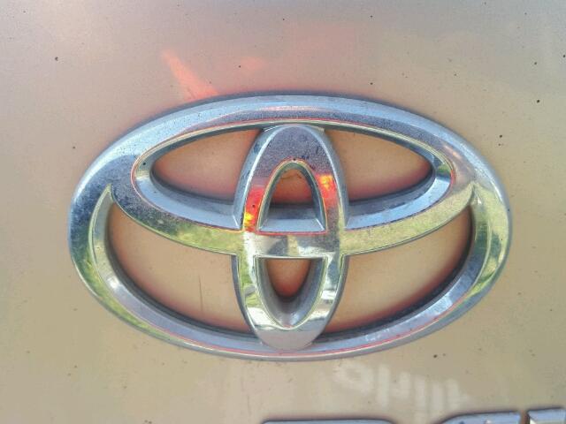 JTMZD33V865022845 - 2006 TOYOTA RAV4 金色 照片 9