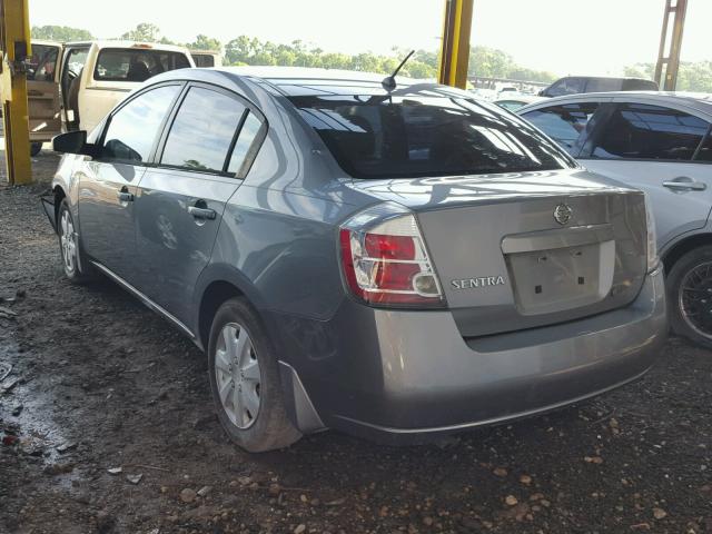 3N1AB61E38L694289 - 2008 NISSAN SENTRA 2.0 GRAY photo 3