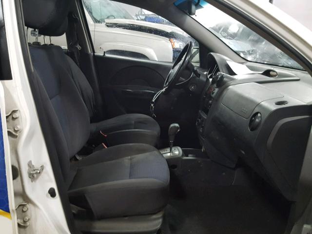 KL1TD66608B201369 - 2008 CHEVROLET AVEO BASE Ağ foto 5