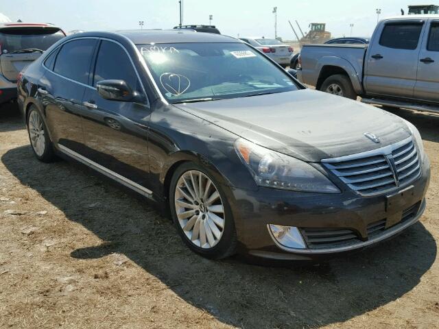 KMHGH4JH9GU103161 - 2016 HYUNDAI EQUUS BROWN photo 1