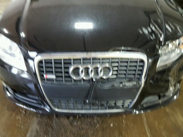 WAUDF78E18A099035 - 2008 AUDI A4 2.0T QU BLACK photo 7