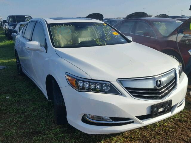 JH4KC1F56GC001024 - 2016 ACURA RLX WHITE photo 1