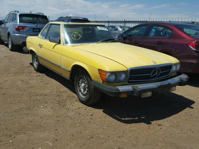 10704412050467 - 1979 MERCEDES-BENZ 440 SL YELLOW photo 1