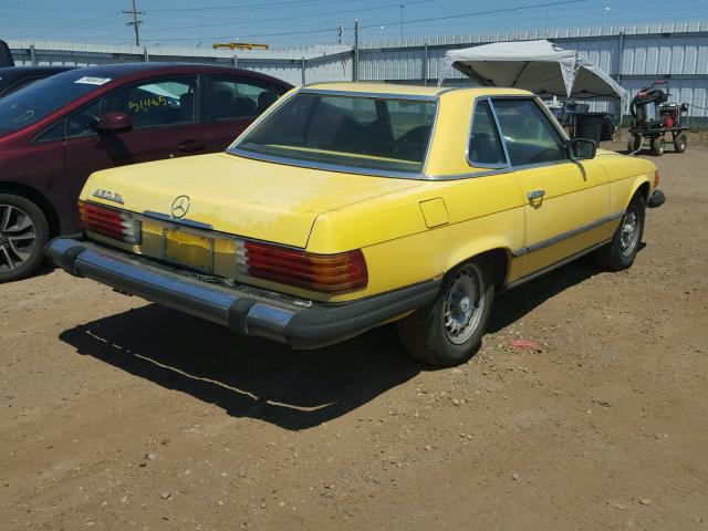 10704412050467 - 1979 MERCEDES-BENZ 440 SL YELLOW photo 4