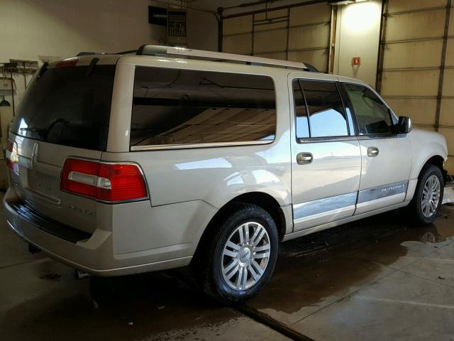 5LMFL28577LJ11174 - 2007 LINCOLN NAVIGATOR 米色 照片 4