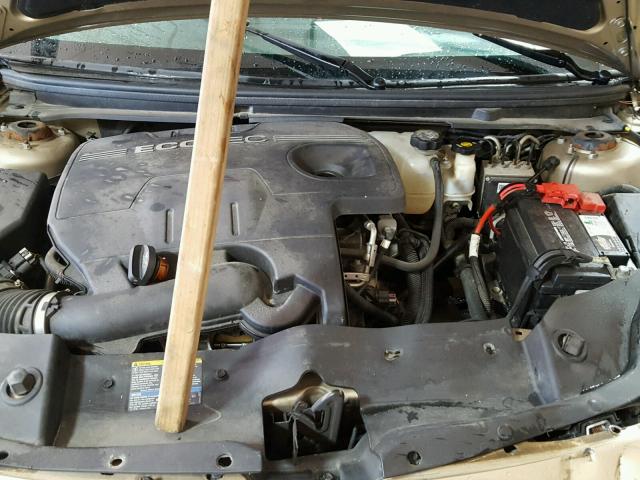 1G1ZH57B78F175450 - 2008 CHEVROLET MALIBU 1LT 金色 照片 7