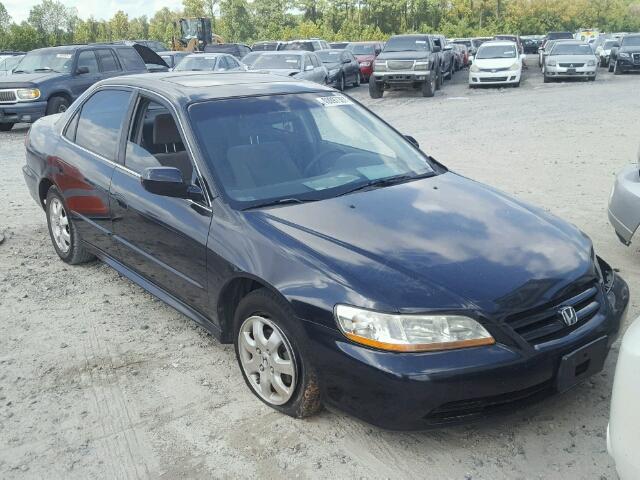 JHMCG55642C003695 - 2002 HONDA ACCORD EX BLACK photo 1