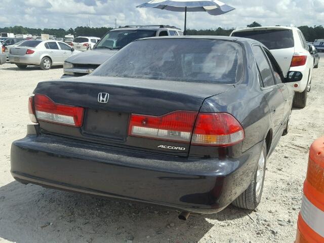 JHMCG55642C003695 - 2002 HONDA ACCORD EX BLACK photo 4