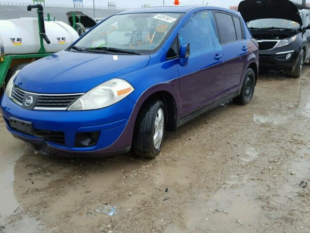 3N1BC13E59L398659 - 2009 NISSAN VERSA TWO TONE photo 2