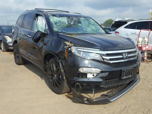 5FNYF6H00HB100248 - 2017 HONDA PILOT ELIT BLACK photo 1