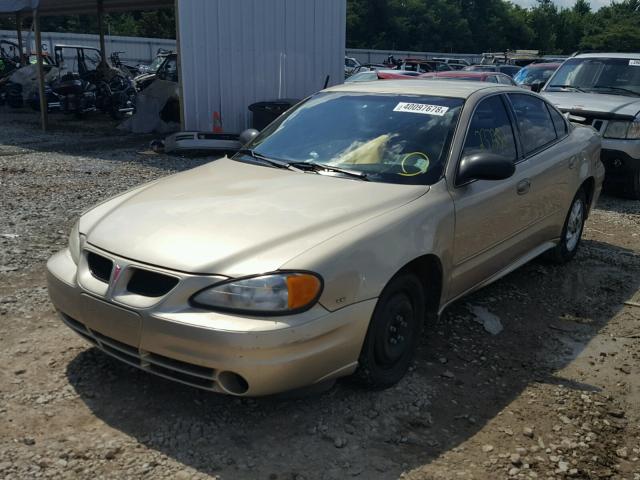 1G2NE52EX5M188401 - 2005 PONTIAC GRAND AM S Qəhvəyi foto 2