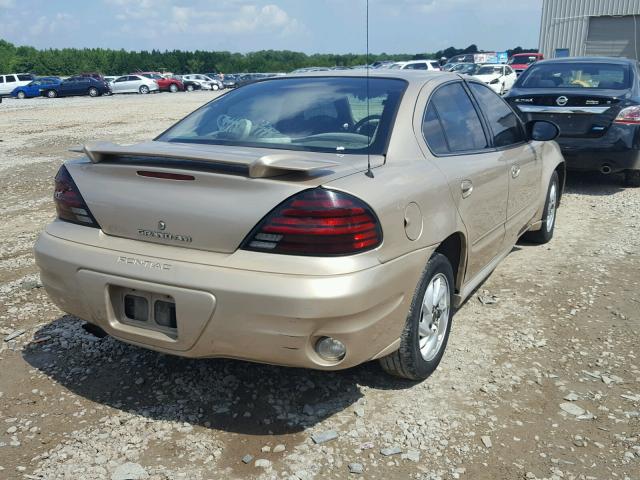 1G2NE52EX5M188401 - 2005 PONTIAC GRAND AM S Qəhvəyi foto 4