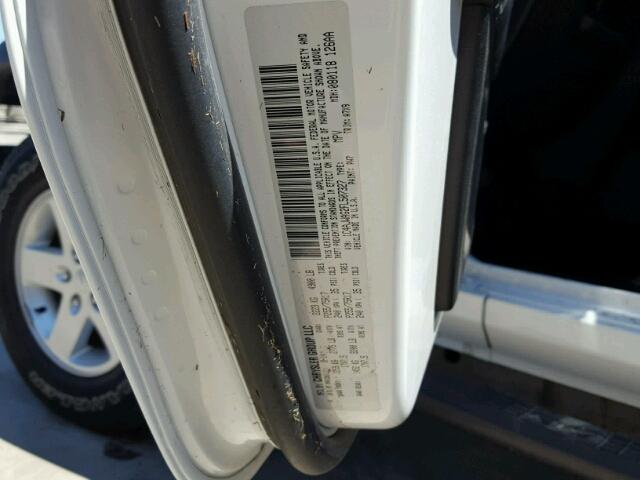 1C4AJWAG2FL507327 - 2015 JEEP WRANGLER S WHITE photo 10