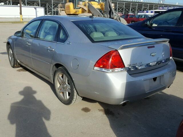 2G1WU581X69335606 - 2006 CHEVROLET IMPALA LTZ SILVER photo 3