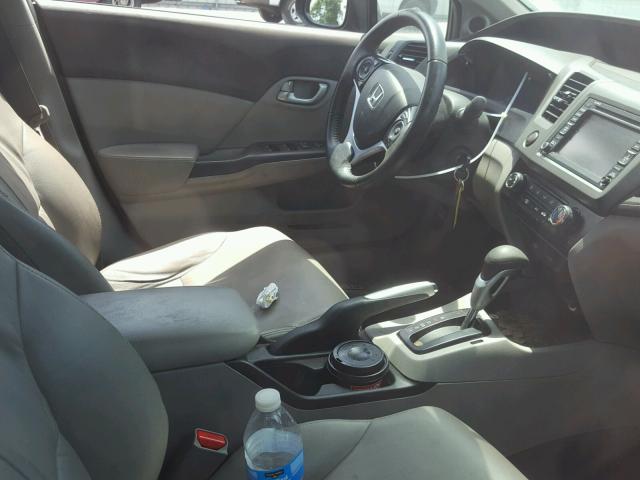 2HGFB2F98CH545063 - 2012 HONDA CIVIC EXL 黑色 照片 5