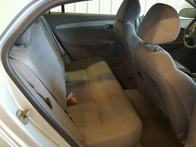 1G1ZC5E04AF176593 - 2010 CHEVROLET MALIBU 1LT SILVER photo 6