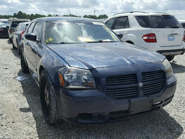 2D4FV47T86H414640 - 2006 DODGE MAGNUM SE BLUE photo 1