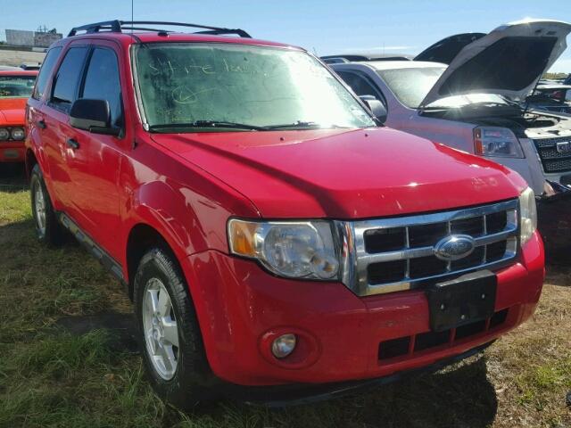 1FMCU03G69KA59318 - 2009 FORD ESCAPE XLT RED photo 1