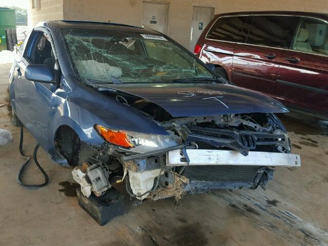 2HGFG12886H523593 - 2006 HONDA CIVIC EX BLUE photo 1